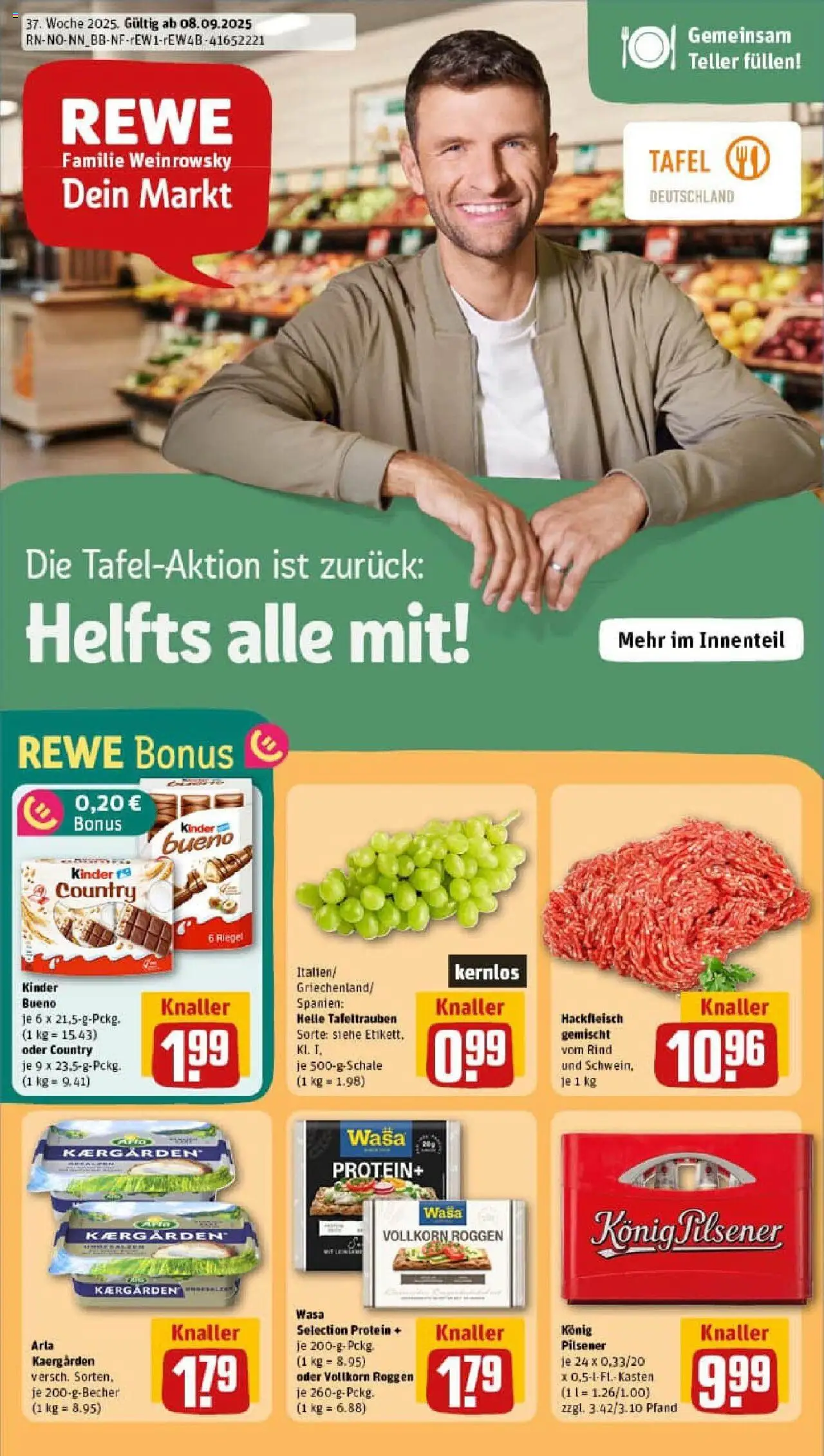 REWE Prospekt ab 07.09.2025 nächste Woche - Prospekt Drochtersen	