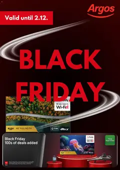 Preview of Argos Black Friday valid from 18/11/2025