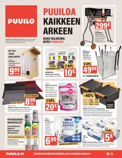 Kaupan Puuilo Puuilo tarjoukset esikatselu, voimassa 16/03/2026