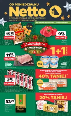 Pogląd gazetki "Gazetka spożywcza" ze sklepu Netto ważnej od 15.12.2025
