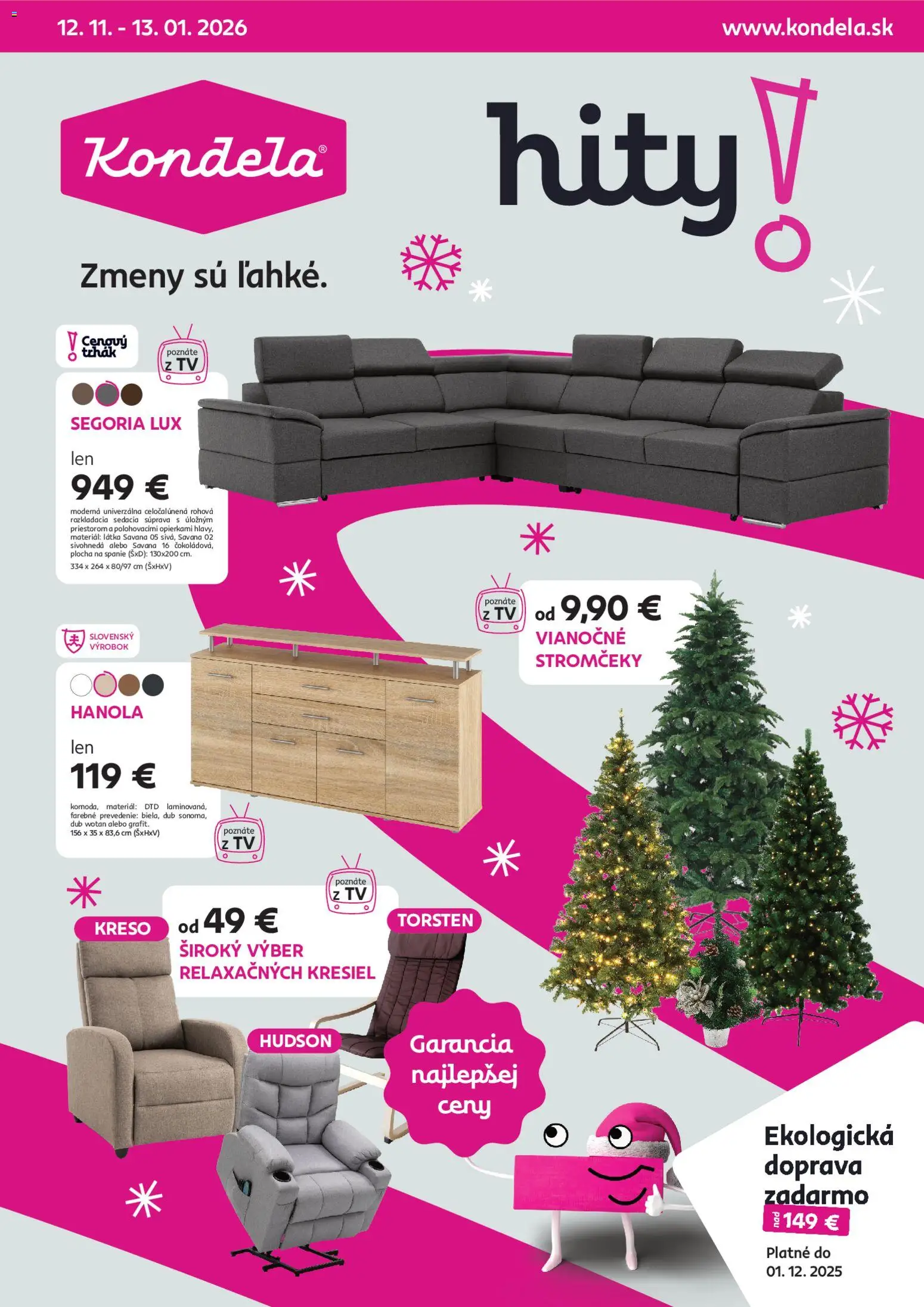 Náhľad Kondela letáku platného od 12.11.2025