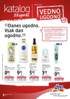 Predogled kataloga iz trgovine DM Drogerie Markt veljaven od 18.08.2025