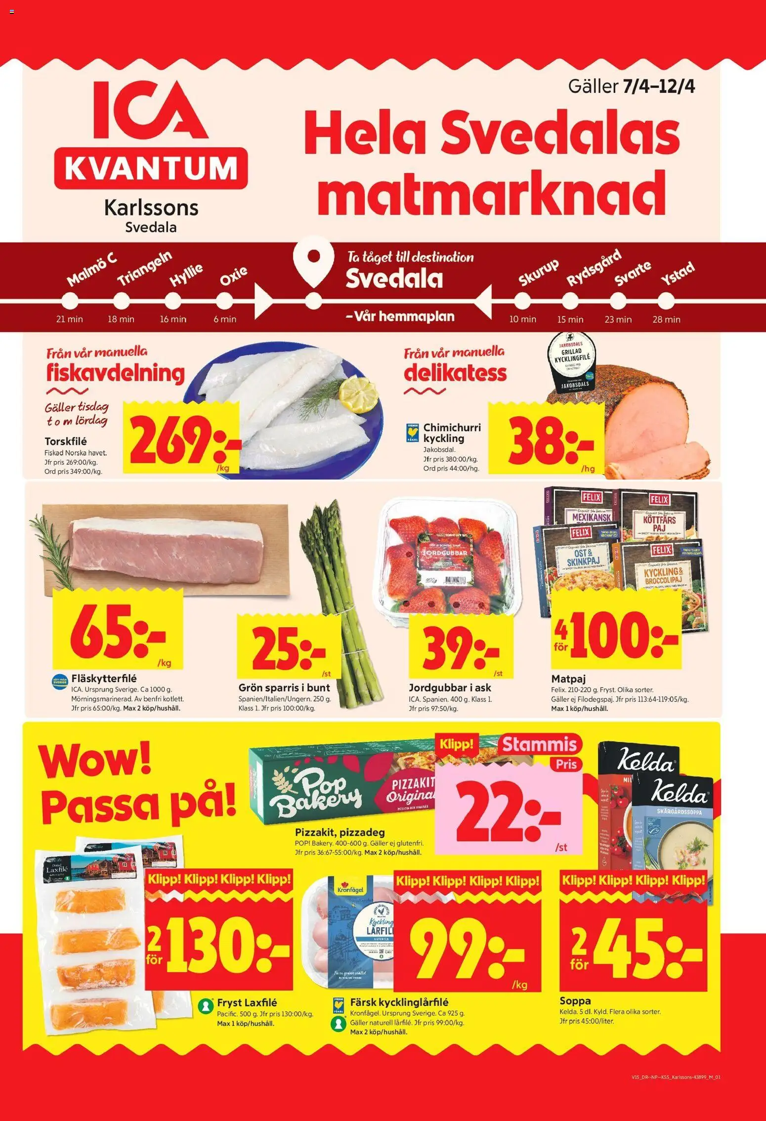 Förhandsgranska reklamblad Svedala från butik ICA Kvantum gäller från 06/04/2026