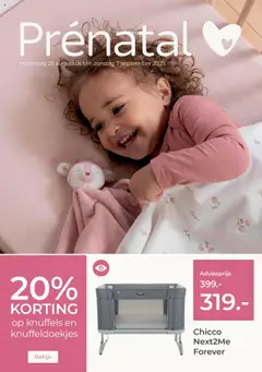 Voorbeeld van Folder van winkel Prénatal geldig vanaf 25-08-2025