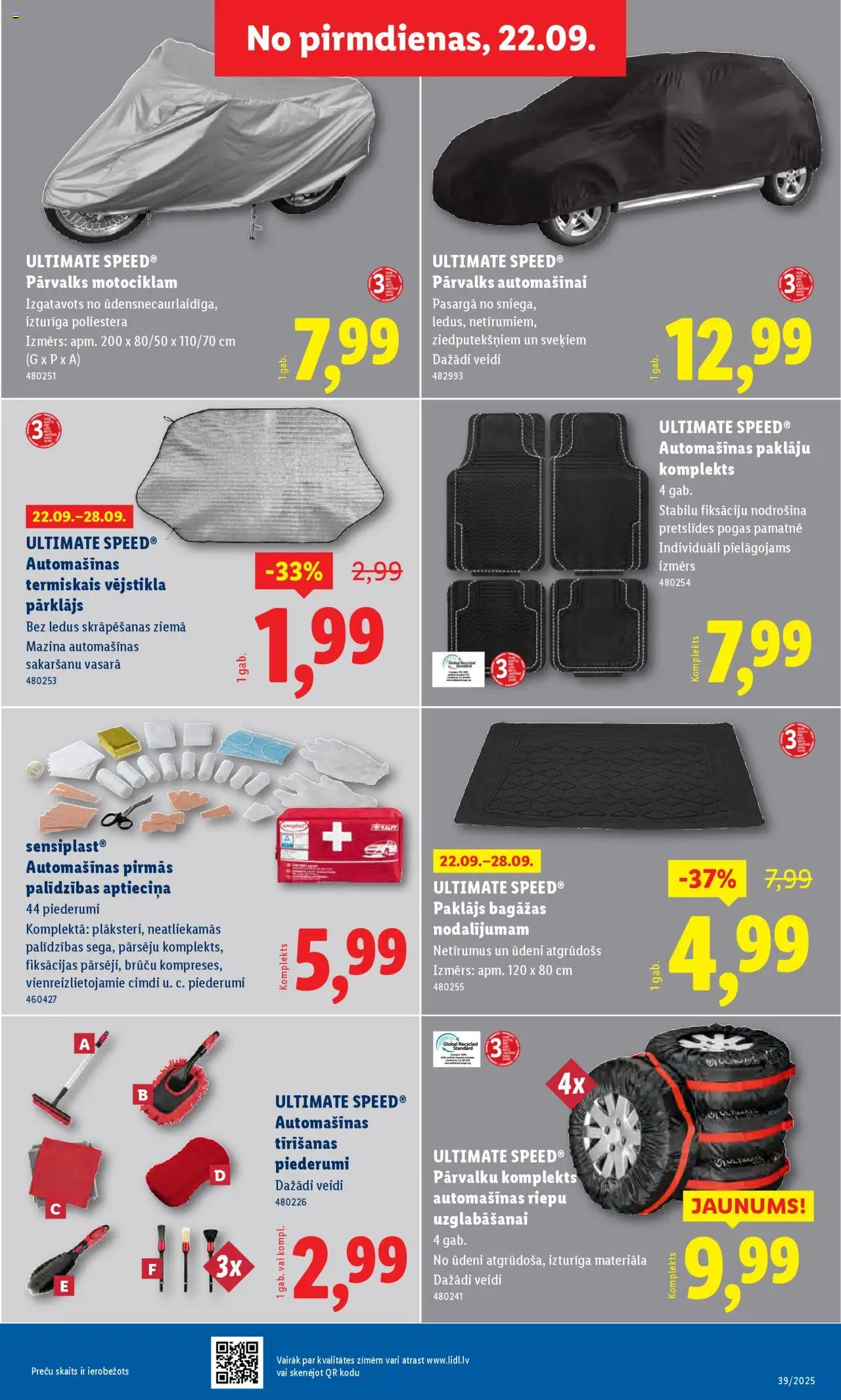 Skatīt Lidl akciju bukletu, derīgs no 2025.09.22