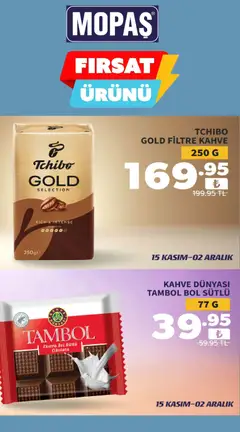 Mopaş Katalog 15.11.2025 - Broşürünün önizlemesi | Strana: 3