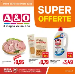 Anteprima dell'opuscolo Attuale volantino dal negozio A&O valido da 15/09/2025