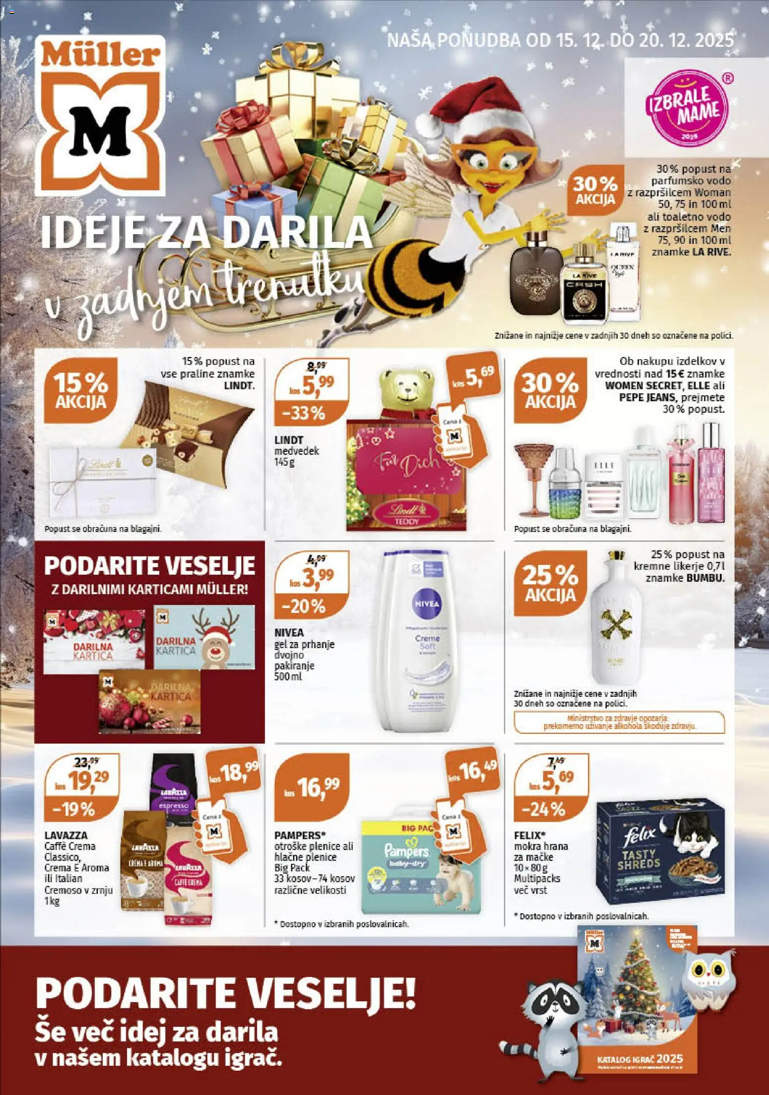 Predogled kataloga iz trgovine Müller veljaven od 15.12.2025