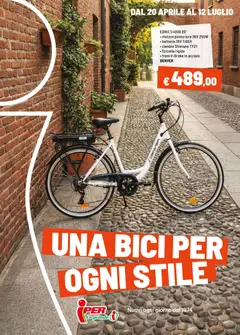 Anteprima dell'opuscolo Iper volantino Bici dal negozio Iper valido da 20/04/2026