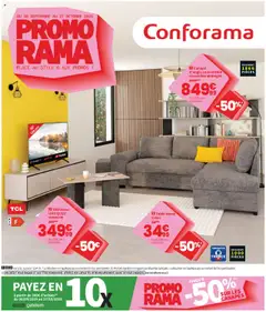 Prévisualisation de Catalogue du magasin Conforama formulaire valide 30/09/2025