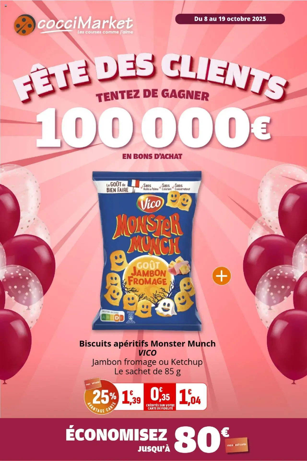 Market de la boutique Coccinelle valable du 08/10/2025 - Page numéro 1
