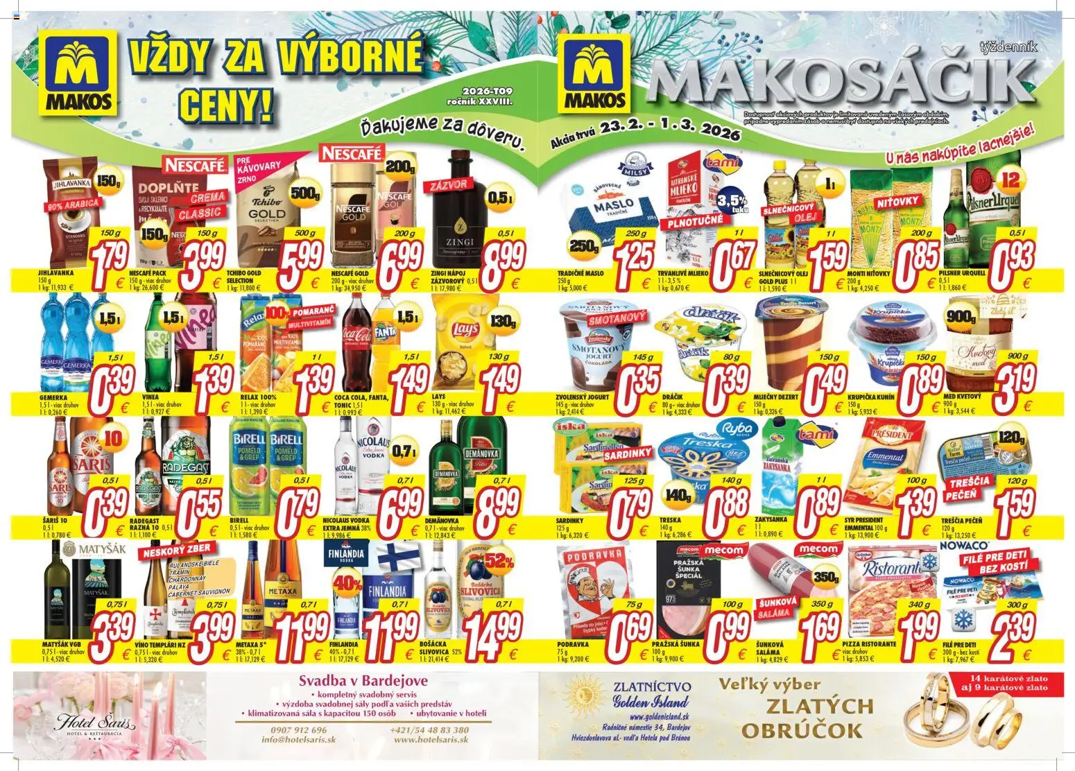 Náhľad Makos letáku platného od 23.02.2026