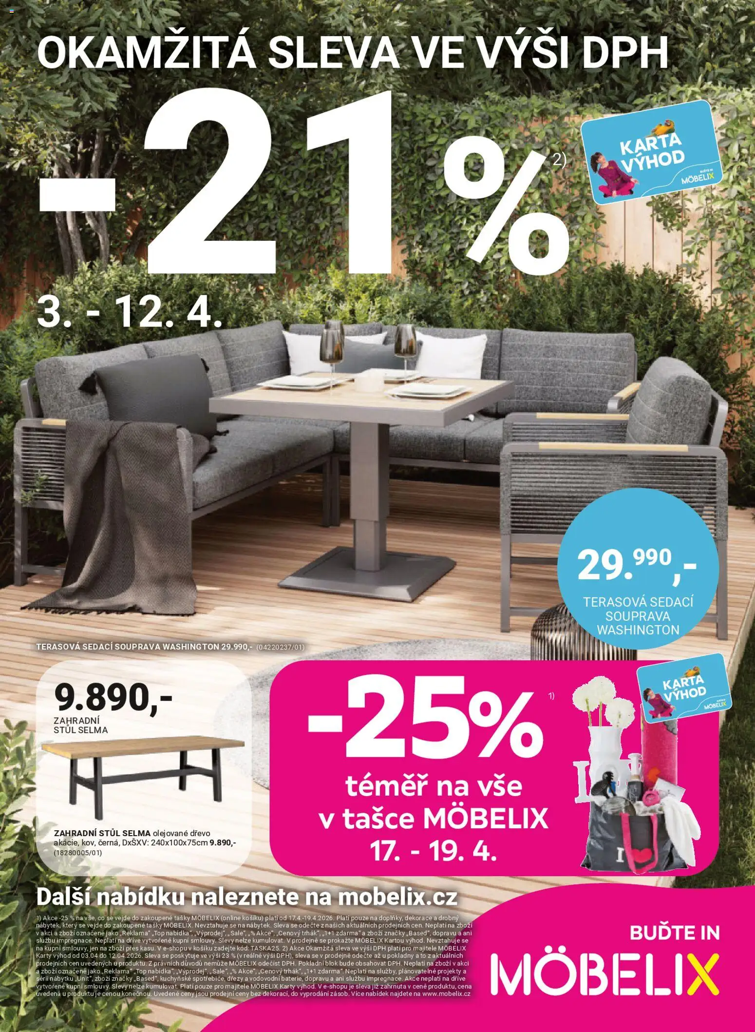 Náhled nabídky: Möbelix Möbelix leták platný od 06.04.2026