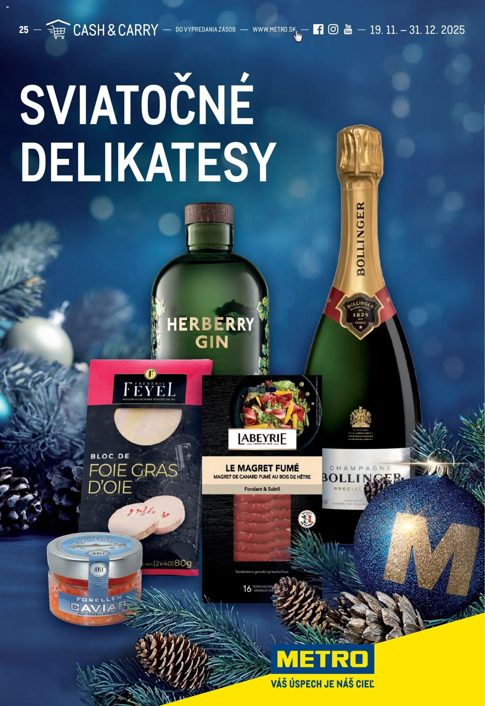 Náhľad Metro letáku platného od 19.11.2025