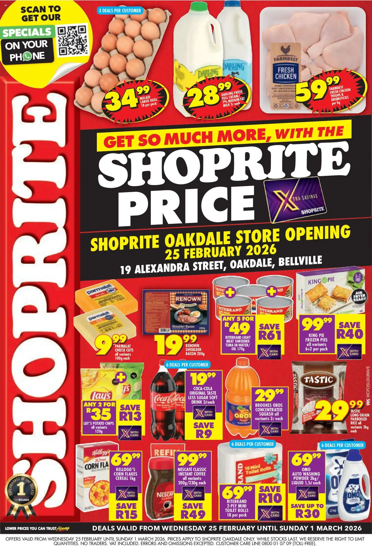 Preview of Shoprite flyer valid from 25/02/2026