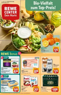 Vorschau von dem Prospekt des Geschäftes Rewe, gültig ab dem 09.03.2026