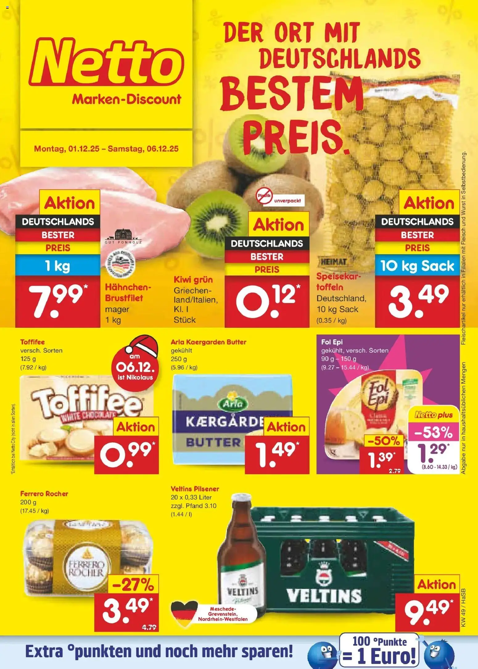 Vorschau von dem Prospekt des Geschäftes Netto Marken-Discount, gültig ab dem 01.12.2025