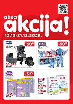 Pregled Aksa kataloga - važi od 12.12.2025