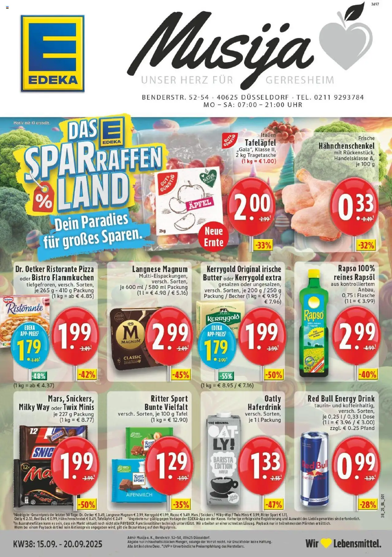 EDEKA Prospekt ab 14.09.2025 - Prospekt Düssseldorf Online