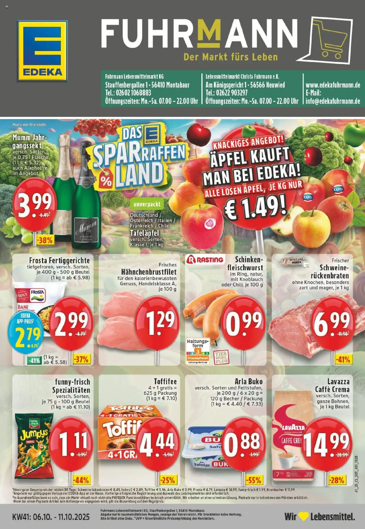 EDEKA Prospekt ab 06.10.2025 - Prospekt Montabaur Online