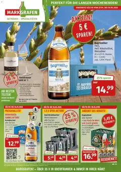 Vorschau von dem Prospekt des Geschäftes Markgrafen, gültig ab dem 27.04.2026