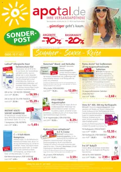 Vorschau von dem Prospekt des Geschäftes Apotal, gültig ab dem 02.06.2025