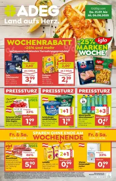 Vorschau der Angebote: ADEG Flugblatt gültig ab 31.07.2025