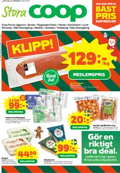 Förhandsgranska reklamblad Helsingborg från butik Stora Coop gäller från 01/12/2025