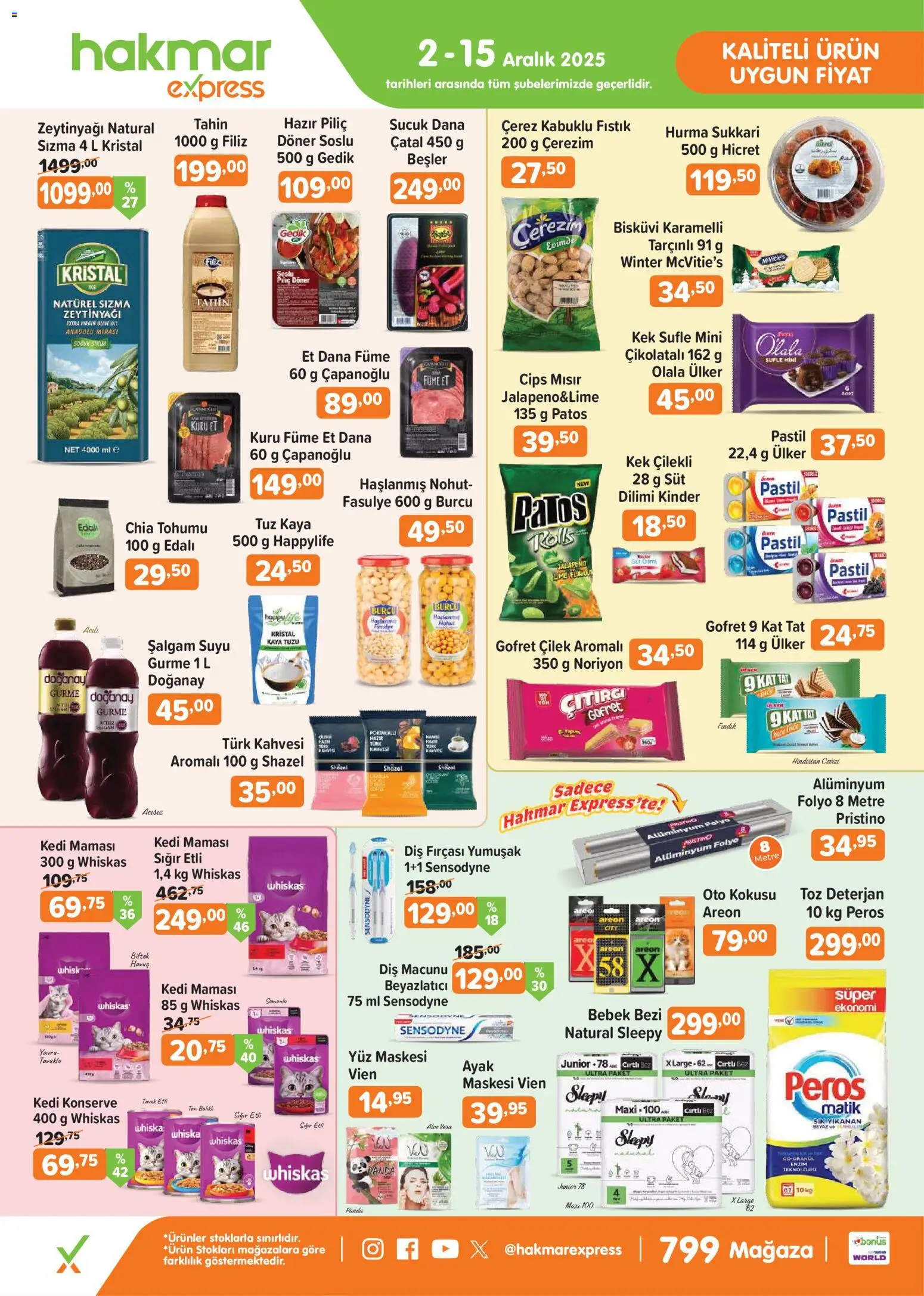 Hakmar Express Salı Aktüel Ürünler 02.12.2025 - Broşürünün önizlemesi