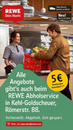 Vorschau von dem Prospekt des Geschäftes Rewe, gültig ab dem 07.09.2025