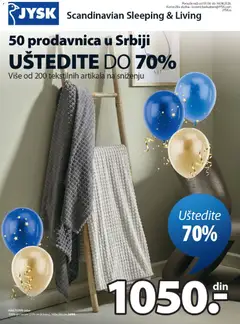 Pregled Jysk kataloga - važi od 01.04.2026