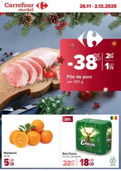 Previzualizarea de cataloage: Carrefour Catalog - Market valabil de la 26.11.2025