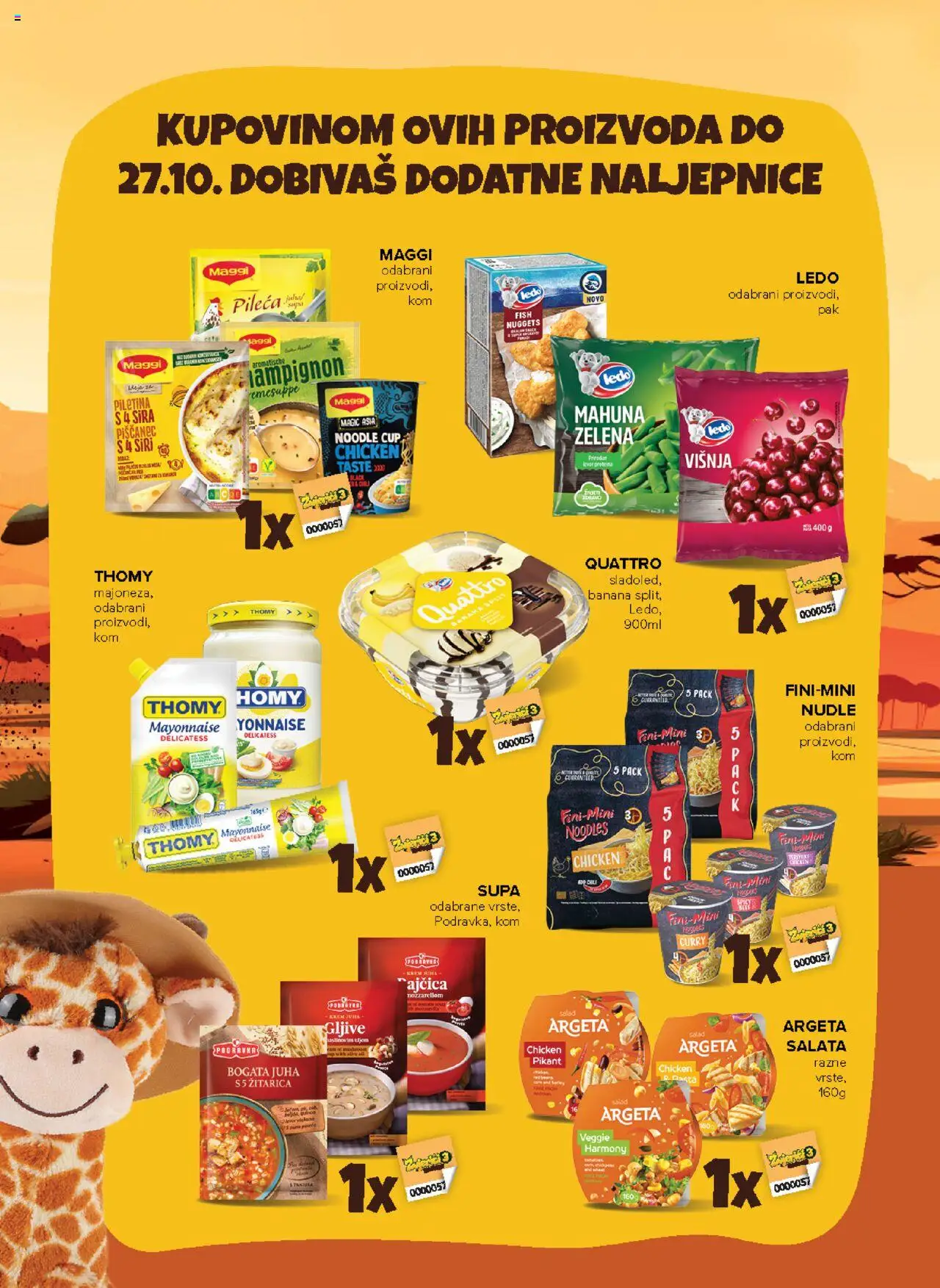 Pregled letka Katalog trgovine Mercator vrijedi od 2025.10.21