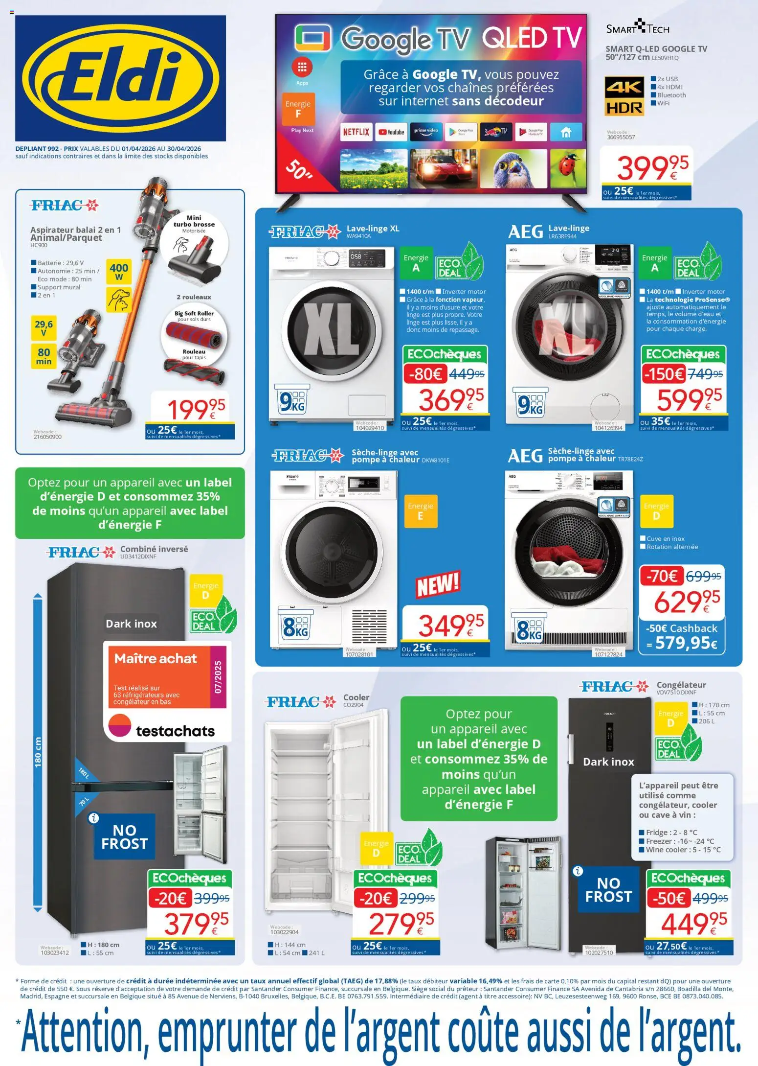 Voorbeeld van Eldi Publicité van winkel Eldi geldig vanaf 01/04/2026