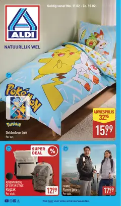 Voorbeeld van Non food folder van winkel Aldi geldig vanaf 11-02-2026