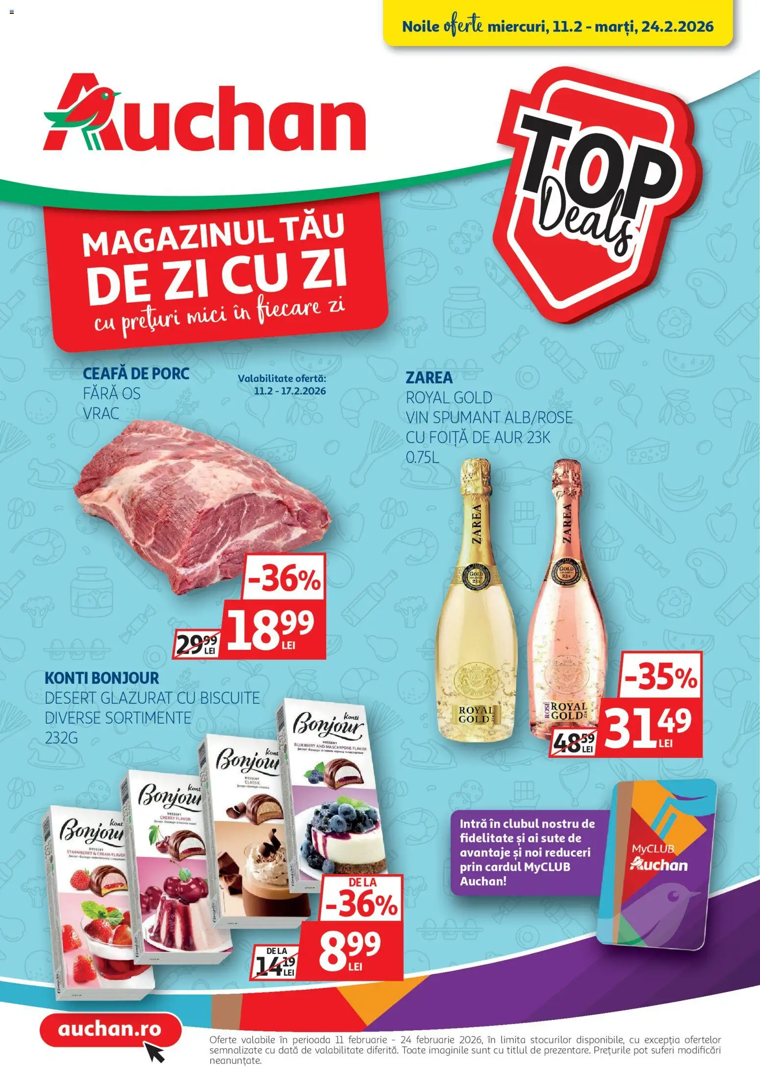 Previzualizarea de cataloage: Auchan Catalog nou valabil de la 11.02.2026