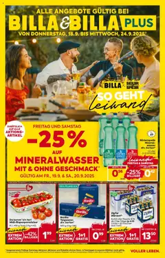 Vorschau der Angebote: Billa BILLA: Flugblatt gültig bei BILLA & BILLA PLUS gültig ab 17.09.2025