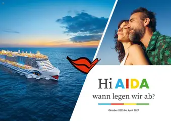 Vorschau von dem Prospekt des Geschäftes Aida, gültig ab dem 01.10.2025
