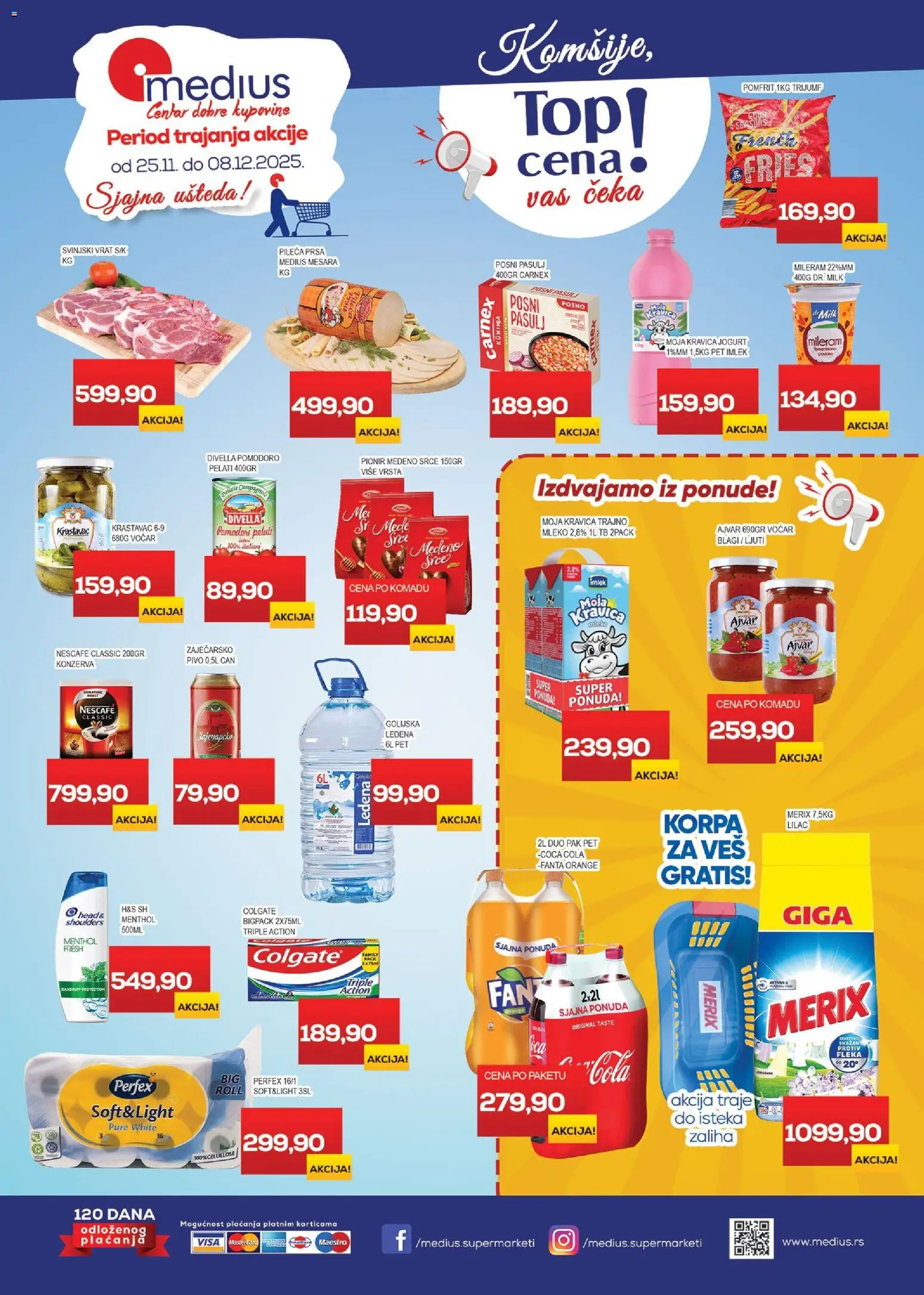 Pregled Medius kataloga - važi od 25.11.2025