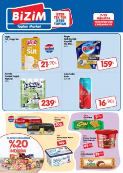 Bizim Toptan Katalog 07.08.2025 - Broşürünün önizlemesi