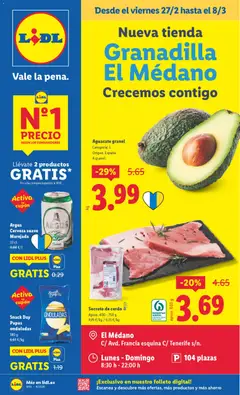Vista previa del folleto de la tienda Lidl válido desde el 27/02/2026 