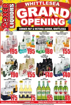 Preview of Boxer flyer valid from 21/11/2025