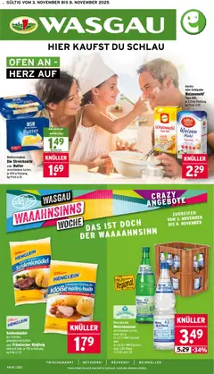Vorschau von dem Prospekt des Geschäftes Wasgau, gültig ab dem 03.11.2025 | Seite: 1
