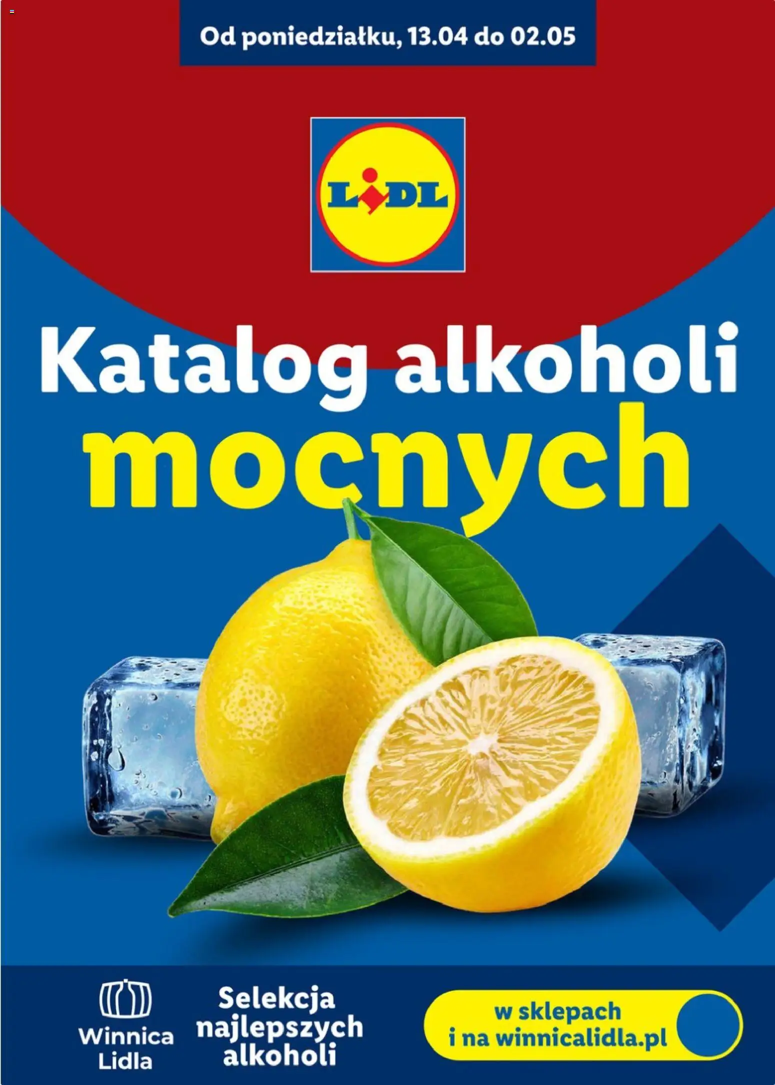 Pogląd gazetki "Lidl Katalog alkoholi mocnych" ze sklepu Lidl ważnej od 13.04.2026