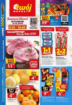 Pogląd gazetki "Gazetka" ze sklepu Twój Market ważnej od 29.12.2025