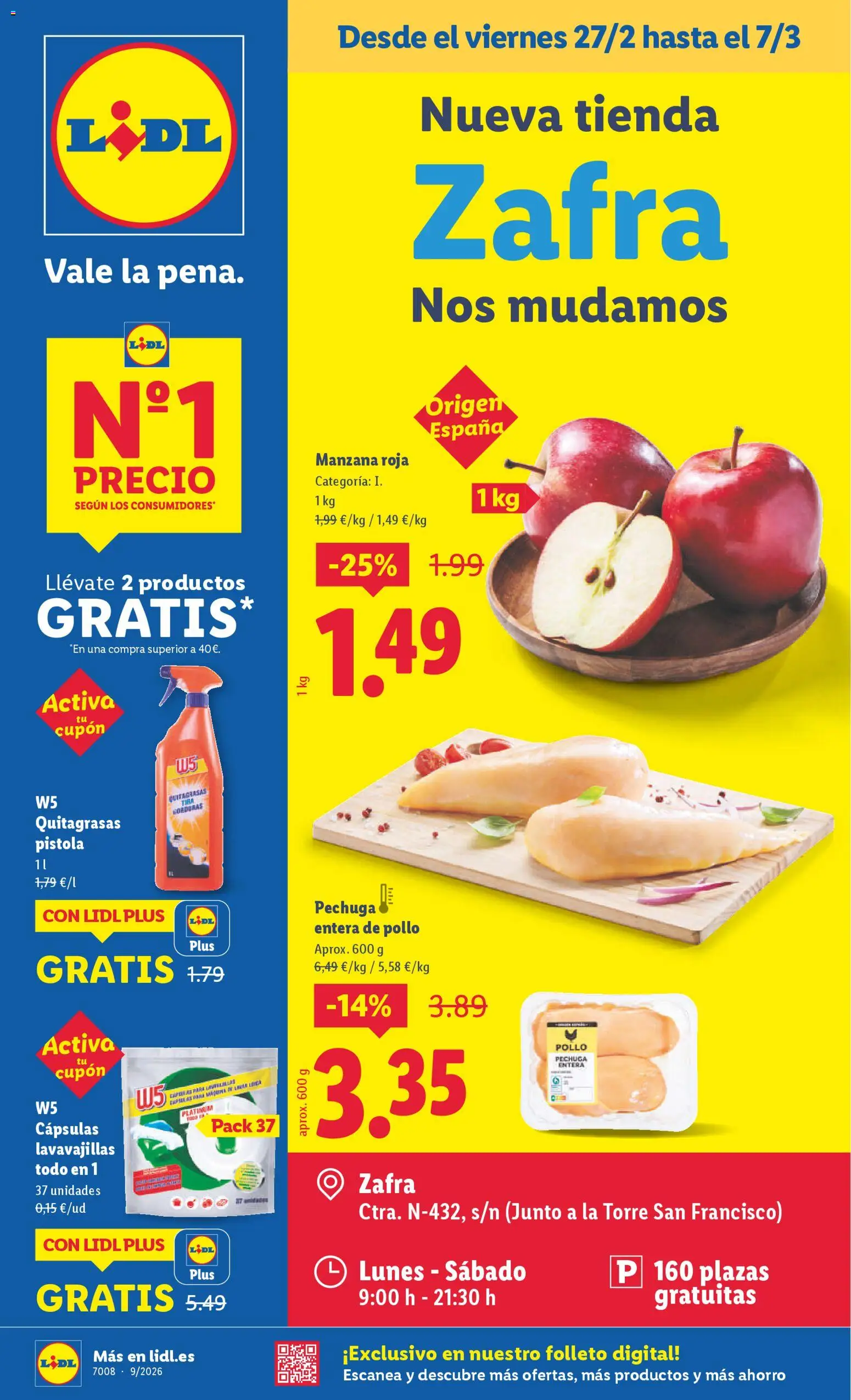 Vista previa del folleto de la tienda Lidl válido desde el 27/02/2026 