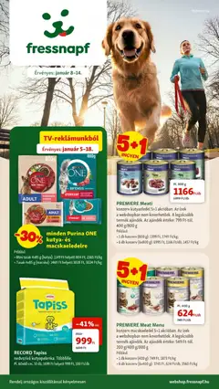 Fressnapf - Akciós újság Fressnapf megtekintése, amely érvényes 2026.01.08.-től