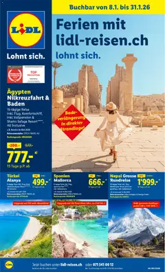 Vorschau des Merkblatts Aktionen Januar Sonderflyer vom Shop Lidl gültig von 08.01.2026 bis 31.01.2026