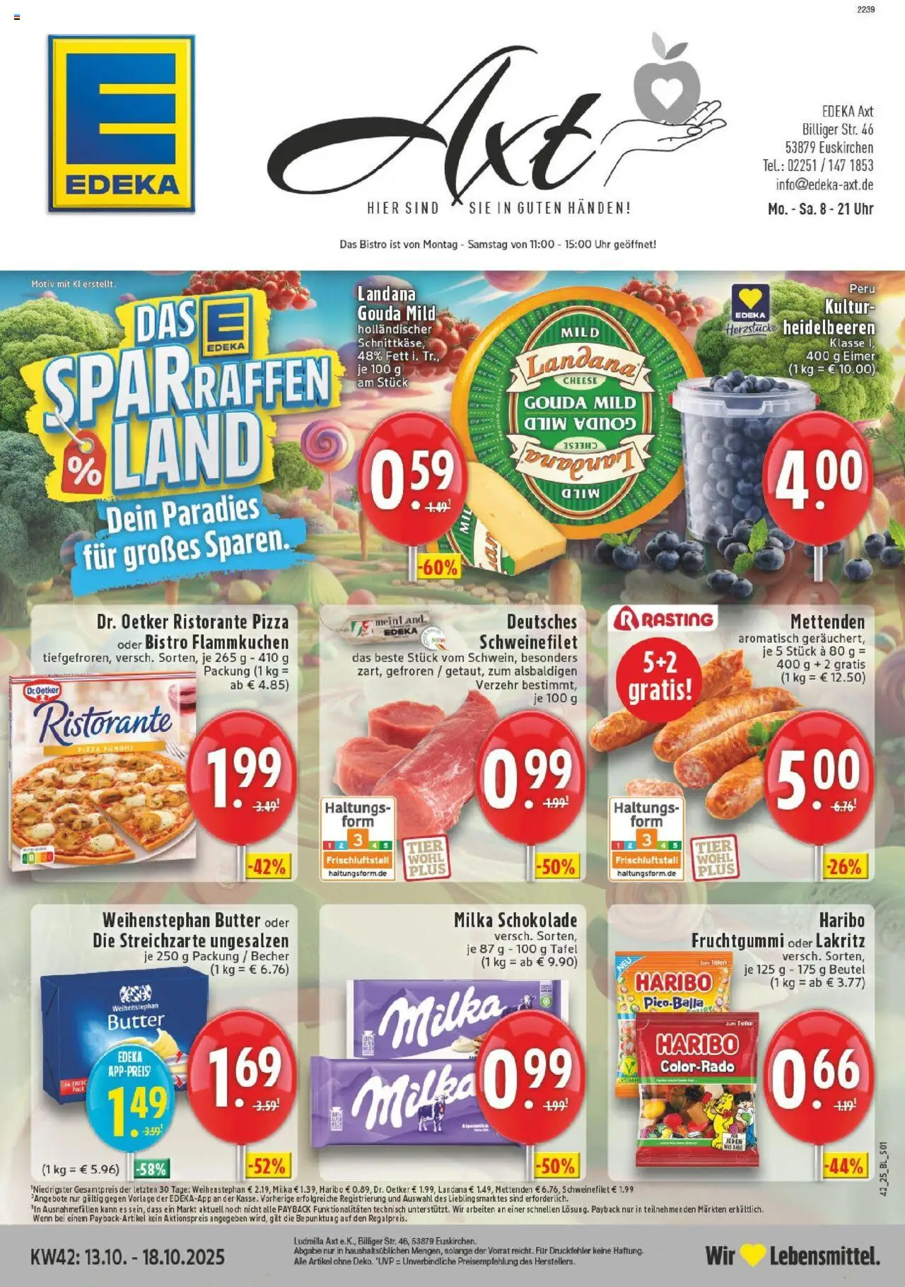 EDEKA Prospekt ab 13.10.2025 - Prospekt Euskirchen Online