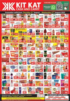 Preview of KIT KAT Cash & Carry flyer valid from 21/08/2025